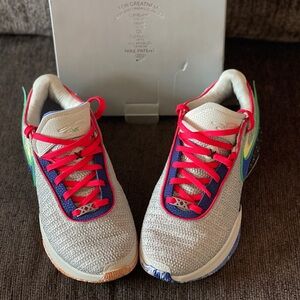 Nike LeBron 20 Lifer Pink Diamond men’s size US12 DJ5423 002 Basketball Shoes